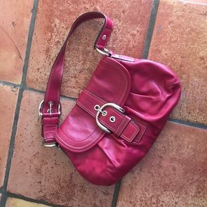 Red Coach Purse